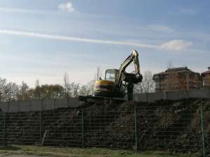 Rekonstrukcija zapadne tribine na fudbalskom stadionu Bora Beka u Kostolcu (FOTO) - Hit Radio Pozarevac, Branicevski okrug